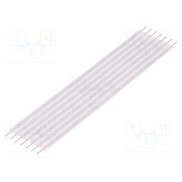 1 pcs x TE Connectivity - 6-1437144-0 - Connector: jumper cable, Cable ph: 2.54mm, L: 76.2mm, straight