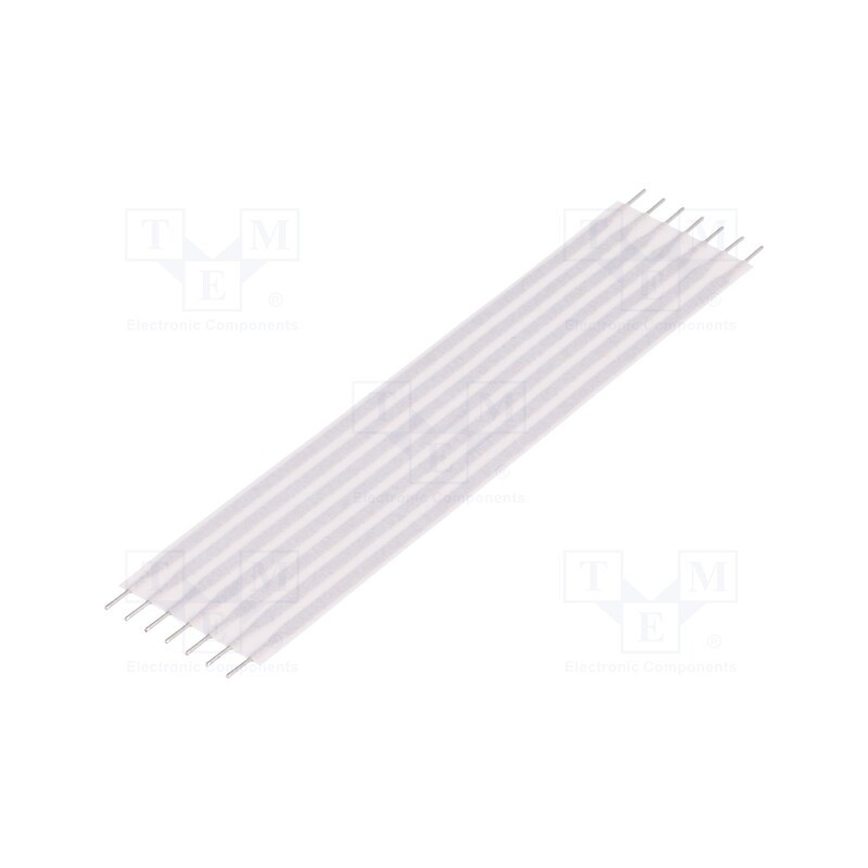 1 pcs x TE Connectivity - 6-1437144-0 - Connector: jumper cable, Cable ph: 2.54mm, L: 76.2mm, straight