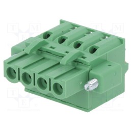 1 pcs x DEGSON ELECTRONICS - 2EDGKDFM-5.0-04P-14-00AH - Pluggable terminal block, 5mm, ways: 4, straight, plug, female