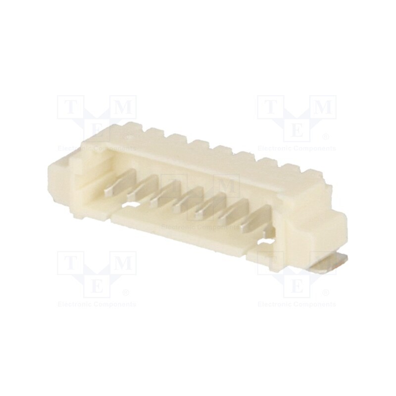 1 pcs x MOLEX - 532610871 - Socket, wire-board, male, PicoBlade™, 1.25mm, PIN: 8, SMT, 1A, tinned
