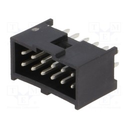 1 pcs x MOLEX - 901301112 - Socket, rectangular, male, PIN: 12, straight, THT, tinned, 2.54mm