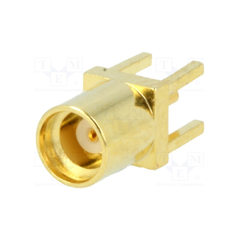 1 pcs x NINIGI - MMCX-10 - Socket, MMCX, female, straight, THT, gold-plated