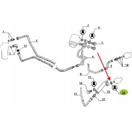 0855164300 sealing washer 18 7 x 27 x 2