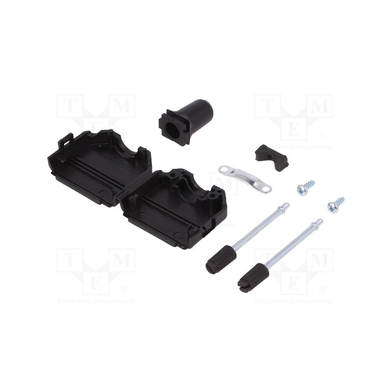 1 pcs x ENCITECH - 6260-0101-52 - Enclosure: for D-Sub connectors, D-Sub 15pin,D-Sub HD 26pin