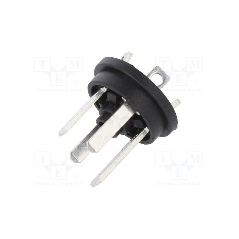1 pcs x HIRSCHMANN - 933112100 GSSNR 300 - Connector: valve connector, socket, form C, 8mm, male, PIN: 4, 6A