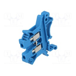 1 pcs x PHOENIX CONTACT - UK 2,5 N BU - 3003350 - Splice terminal: rail, 0.2÷2.5mm2, ways: 1, terminals: 2, blue, 800V