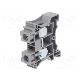 1 pcs x DEGSON ELECTRONICS - DC16-01P-11-00AH - Splice terminal: rail, 1.5÷25mm2, ways: 1, terminals: 2, grey, DC