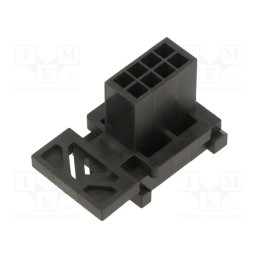 1 pcs x MOLEX - 443000800 - Microfit 3.0 BMI Panel Mount Plug 8 Ckt