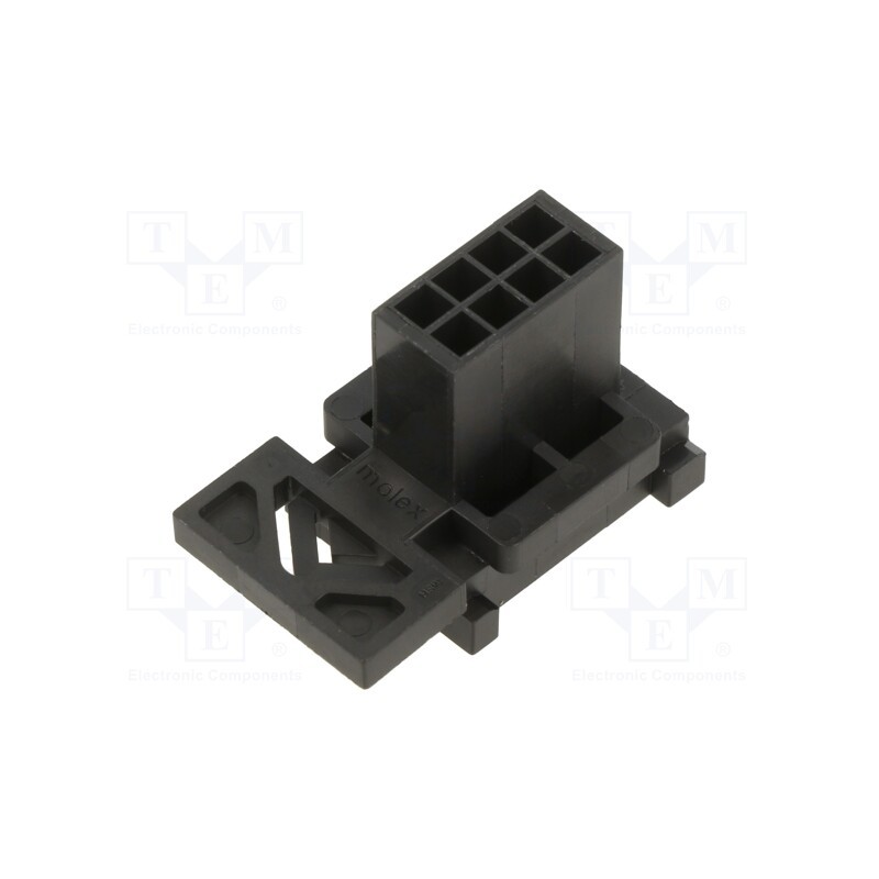 1 pcs x MOLEX - 443000800 - Microfit 3.0 BMI Panel Mount Plug 8 Ckt
