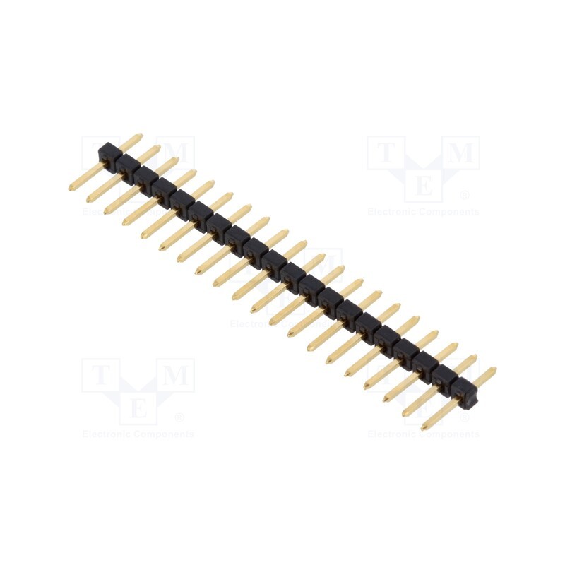 1 pcs x FISCHER ELEKTRONIK - SLY 1 085 20 G - Pin header, pin strips, male, PIN: 20, straight, 2mm, THT, 1x20