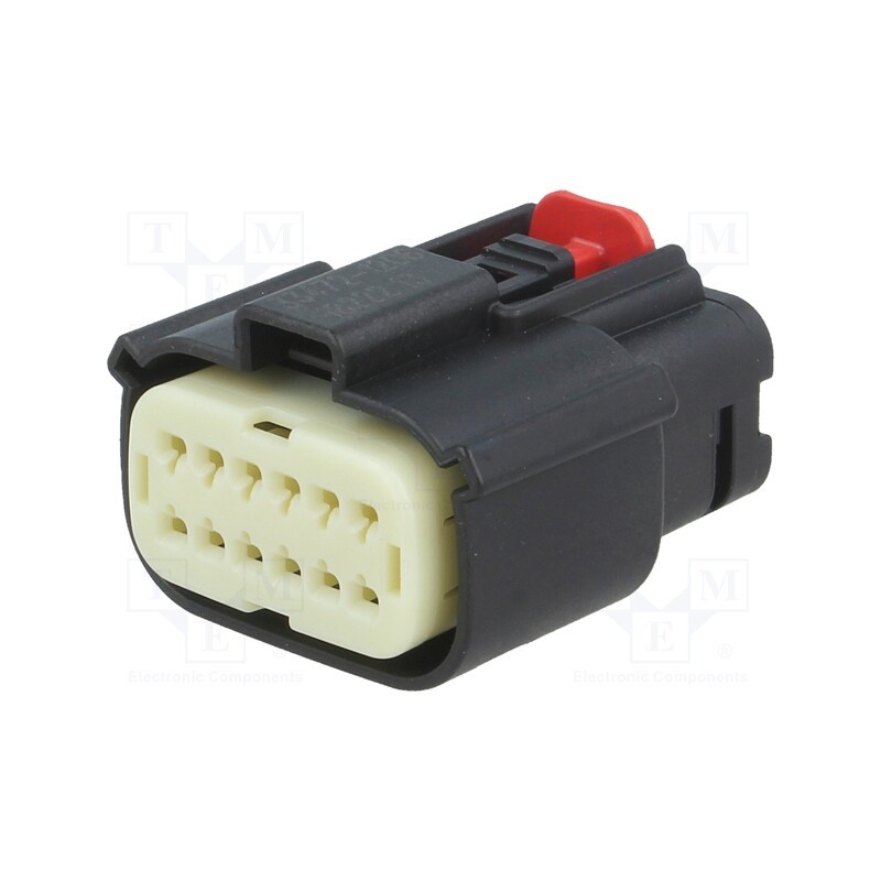 1 pcs x MOLEX - 334721206 - Connector: wire-wire, MX150, female, plug, for cable, PIN: 12, 3.5mm