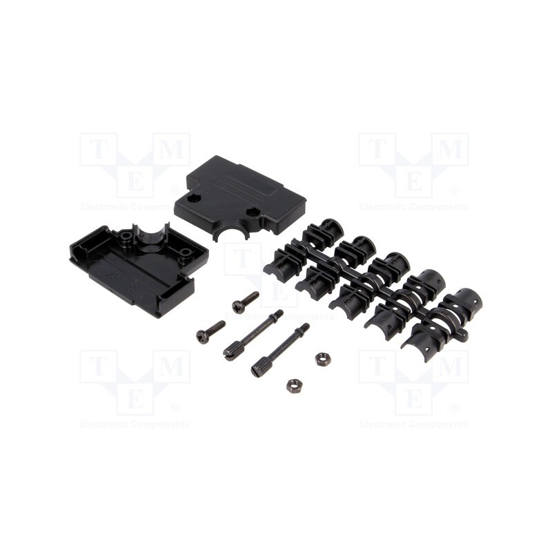 1 pcs x ENCITECH - 6560-0107-13 - Enclosure: for D-Sub connectors, D-Sub 25pin,D-Sub HD 44pin