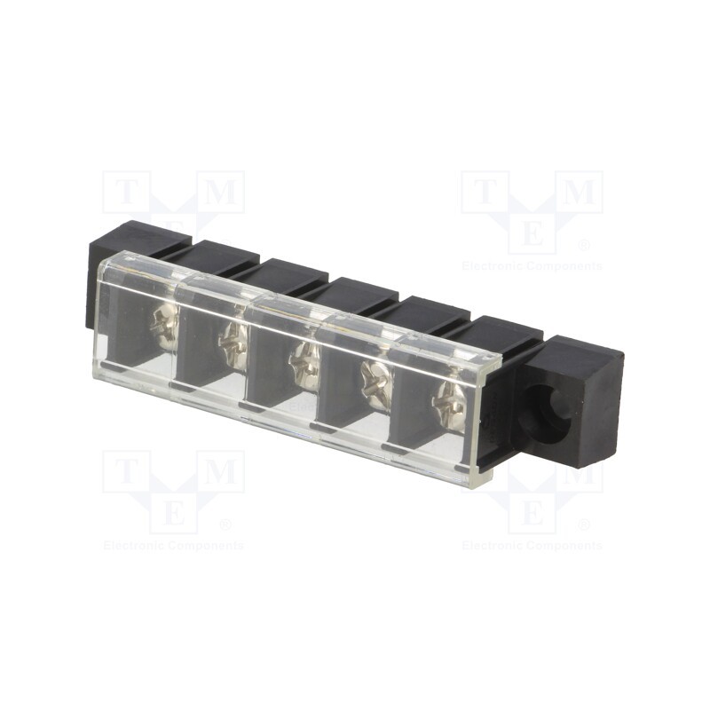 1 pcs x DEGSON ELECTRONICS - DG58C-A-05P-13-00A(H) - PCB terminal block, straight, 10mm, ways: 5, THT,screw terminal