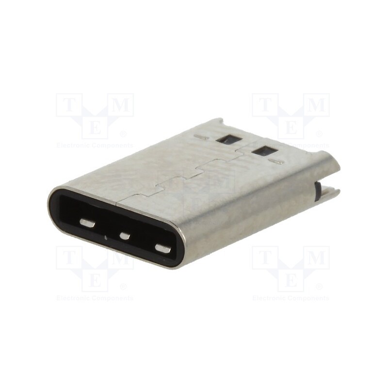 1 pcs x HIROSE - CX60-24S-UNIT - Plug, USB C, CX, on PCBs, SMT, PIN: 24, horizontal, Gen2, USB 3.1