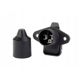 3-pin, 3-pole trailer socket