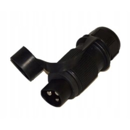 3-pin, 3-pole trailer socket