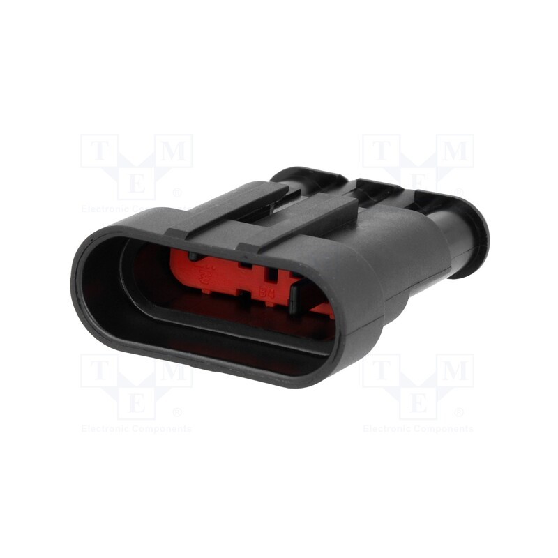 1 pcs x TE Connectivity - 282106-1 - Connector: wire-wire, Superseal 1.5, male, plug, PIN: 4, -40÷125°C