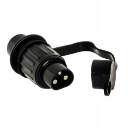 3-pin, 3-pole trailer socket