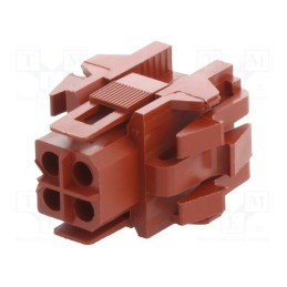 1 pcs x TE Connectivity - 207015-1 - HSG,PLUG,4 POSN,SM METRIC