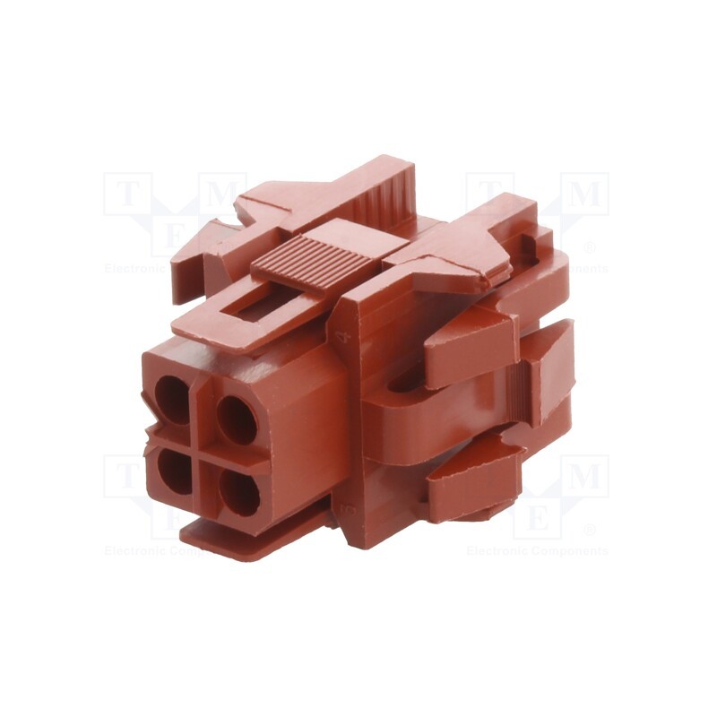 1 pcs x TE Connectivity - 207015-1 - HSG,PLUG,4 POSN,SM METRIC