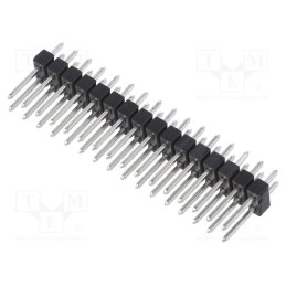 1 pcs x FISCHER ELEKTRONIK - SL22.124.32Z - Pin header, pin strips, male, PIN: 32, straight, 2.54mm, THT, 2x16
