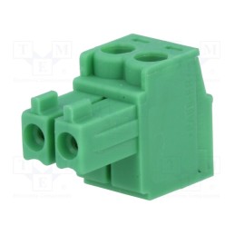 1 pcs x PHOENIX CONTACT - MC 1,5/ 2-ST-3,5 1840366 - Pluggable terminal block, 3.5mm, ways: 2, straight, plug, female