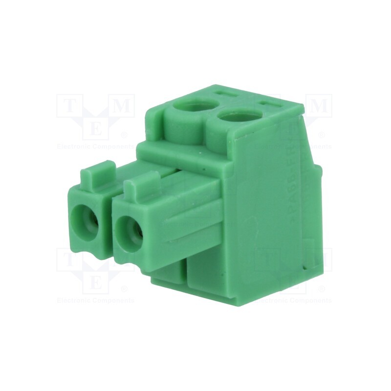 1 pcs x PHOENIX CONTACT - MC 1,5/ 2-ST-3,5 1840366 - Pluggable terminal block, 3.5mm, ways: 2, straight, plug, female