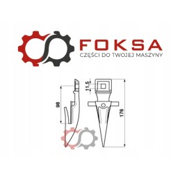 Claas Matador Consul 522182 single bayonet