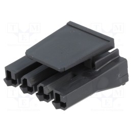 1 pcs x MOLEX - 444412004 - Connector: wire-board, SABRE, plug, female, PIN: 4, w/o contacts
