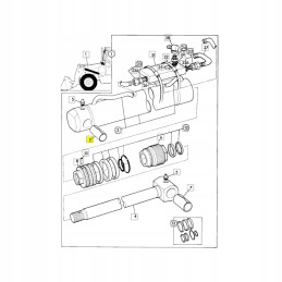 Boom cylinder bushing jcb 1206 0018 32 5x39x79