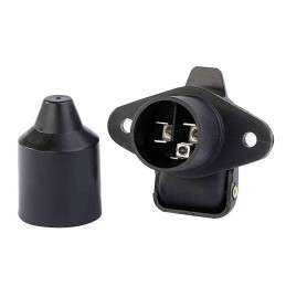 3-pin trailer socket, plastic