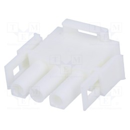 1 pcs x TE Connectivity - 350766-4 - Plug, wire-wire, male/female, Universal MATE-N-LOK, 6.35mm, PIN: 3