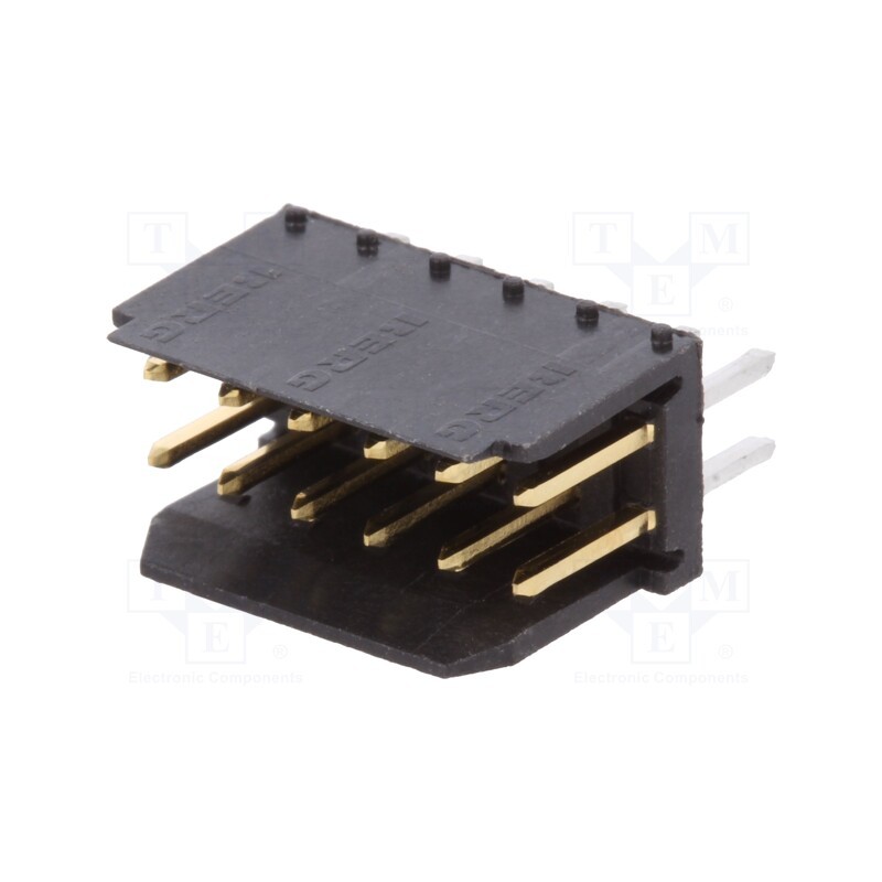 1 pcs x Amphenol Communications Solutions - 76385-306LF - Socket, wire-board, male, Dubox®, 2.54mm, PIN: 12, THT, 3A, straight