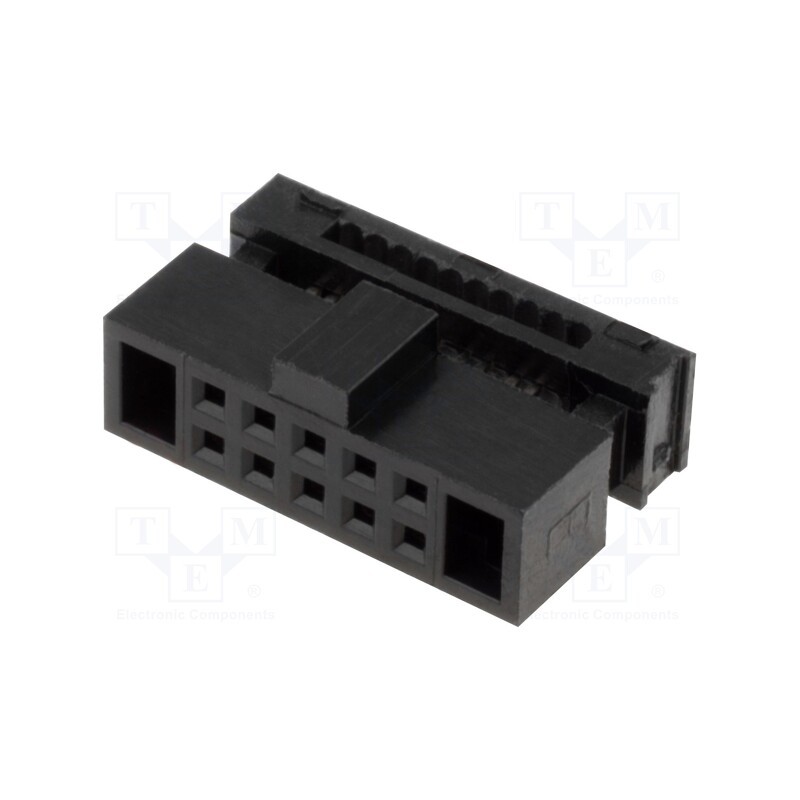 1 pcs x CONNFLY - DS1017-01-10NA8 - Plug, IDC, female, PIN: 10, IDC, for ribbon cable, 0.635mm