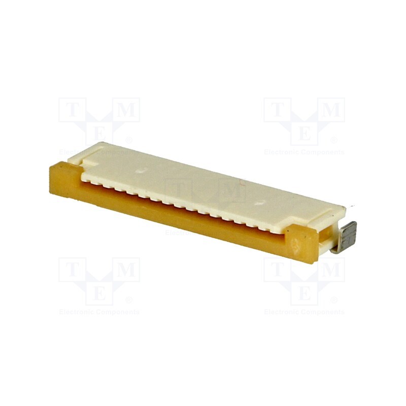 1 pcs x MOLEX - 522071633 - Connector: FFC/FPC, horizontal, PIN: 16, top contacts,ZIF, SMT
