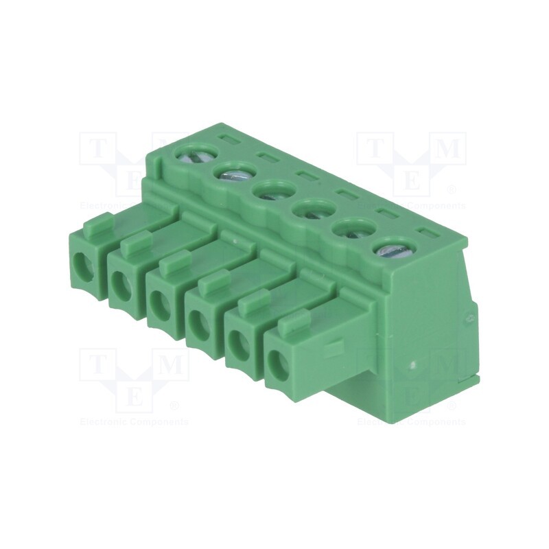 1 pcs x DEGSON ELECTRONICS - 15EDGK-3.81-06P-14-00A(H) - Pluggable terminal block, 3.81mm, ways: 6, straight, plug, female