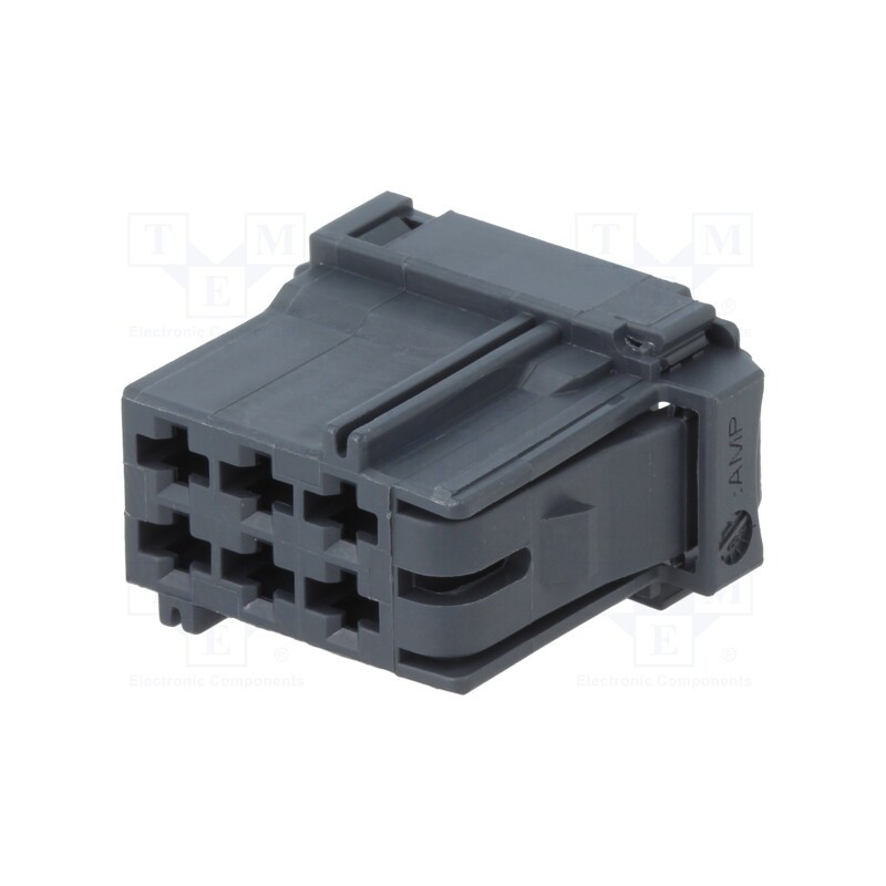 1 pcs x TE Connectivity - 8-968970-2 - Connector: automotive, MCP 2.8, female, plug, for cable, PIN: 6