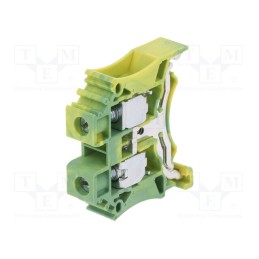1 pcs x DEGSON ELECTRONICS - DC10-PE-01P-1C-00AH - Splice terminal: rail, 0.5÷10mm2, ways: 1, terminals: 2, Width: 10mm
