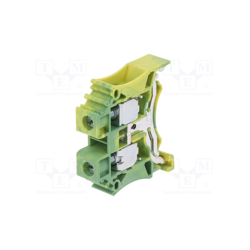 1 pcs x DEGSON ELECTRONICS - DC10-PE-01P-1C-00AH - Splice terminal: rail, 0.5÷10mm2, ways: 1, terminals: 2, Width: 10mm