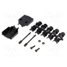 1 pcs x ENCITECH - 6560-0108-01 - Enclosure: for D-Sub connectors, D-Sub 9pin,D-Sub HD 15pin