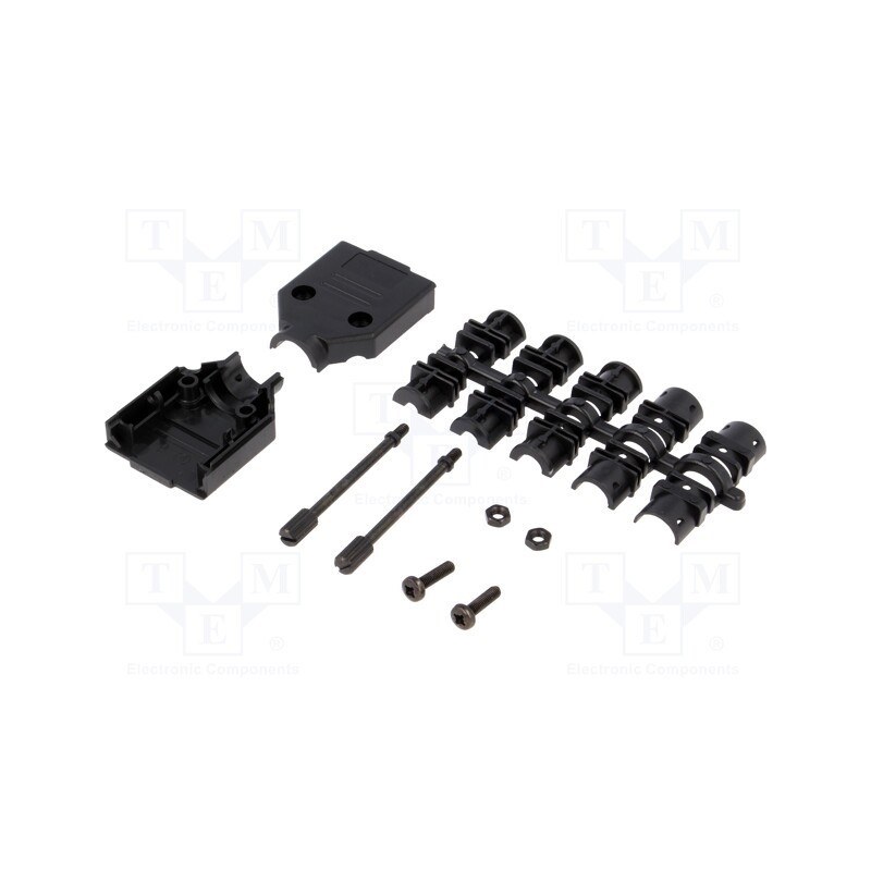 1 pcs x ENCITECH - 6560-0108-01 - Enclosure: for D-Sub connectors, D-Sub 9pin,D-Sub HD 15pin