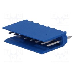 1 pcs x TE Connectivity - 281695-8 - Socket, wire-board, male, HE14, 2.54mm, PIN: 8, THT, 3A, tinned, blue