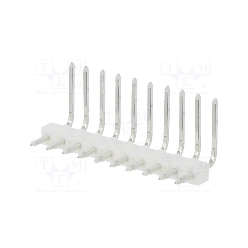 1 pcs x MOLEX - 22052101 - KK 100 HDR FLAT RTAN 10CKT TIN