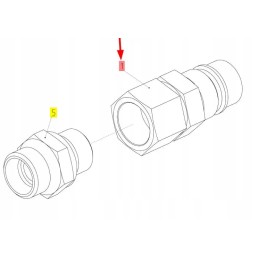 101494709 hydraulic quick connector plug