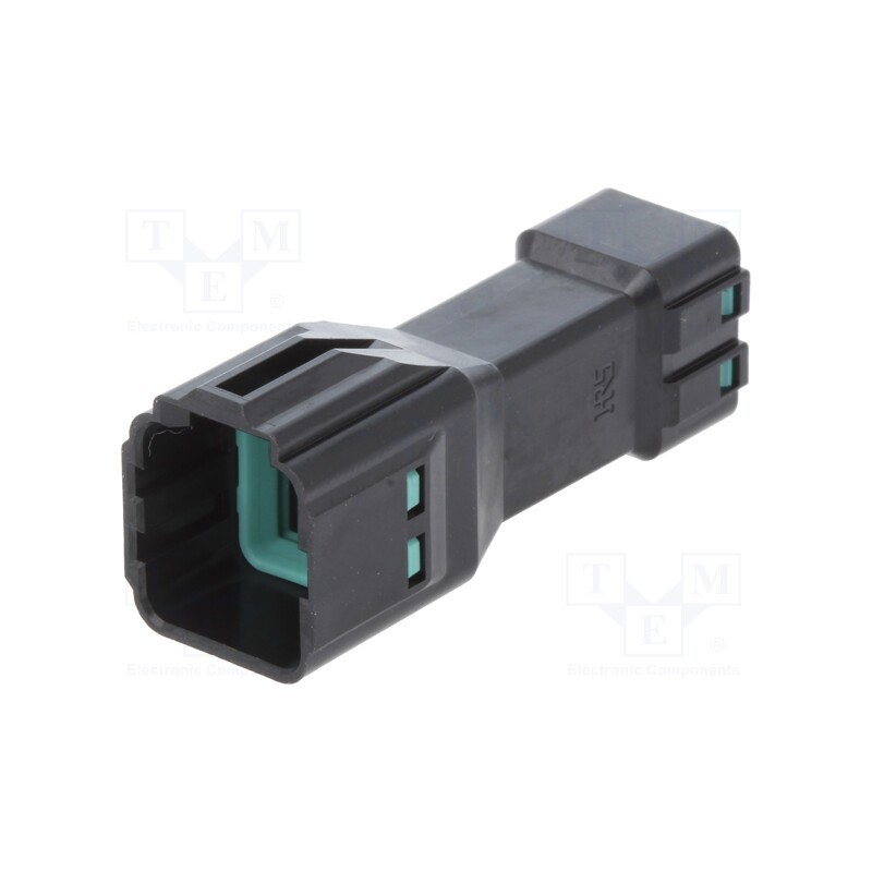 1 pcs x HIROSE - DF63WA-4EP-3.96C - Plug, wire-wire, male, DF63W, 3.96mm, PIN: 4, w/o contacts, straight