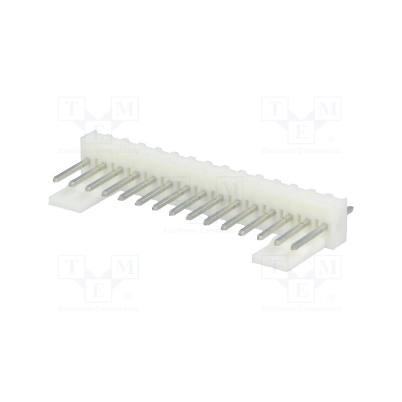 1 pcs x MOLEX - 22272151 - Socket, wire-board, male, KK 254, 2.54mm, PIN: 15, THT, 4A, tinned