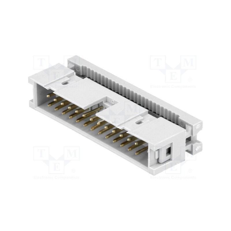 1 pcs x CONNFLY - DS1015-26NN2A - Plug, IDC, male, PIN: 26, IDC, for ribbon cable, 1.27mm, gold-plated