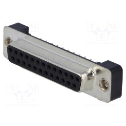 1 pcs x ADAM TECH - DB25-SA-M2 - D-Sub, PIN: 25, socket, female, straight, THT, UNC 4-40, 5A, 250V