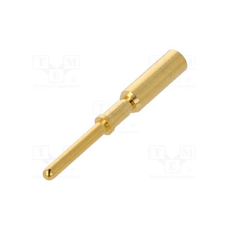 1 pcs x HARTING - 21011009926 - Contact, male, gold-plated, 2.5mm2, crimped, M12 Power connectors