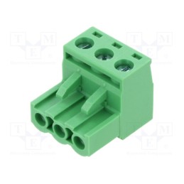 1 pcs x AMPHENOL ANYTEK - TJ0351530000G - Pluggable terminal block, 5.08mm, ways: 3, straight, plug, female
